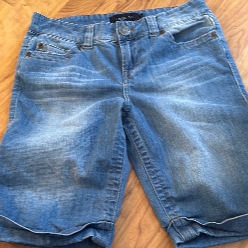 Calvin Klein Faded Blue Denim Shorts